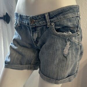 Free Culture Denim Jean Shorts